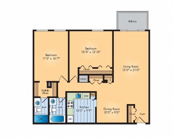 Floorplan - Waterford Tower Silver Spring, LLC