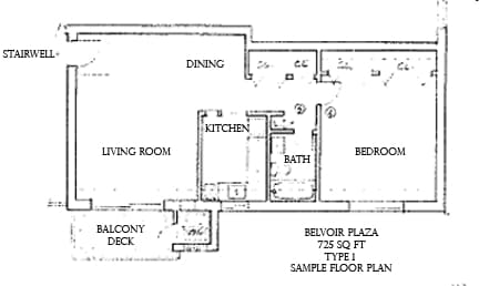 1BR/1BA - Belvoir Plaza Apartments