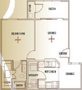 1 Bedroom-1 Bath - Southpark Ranch