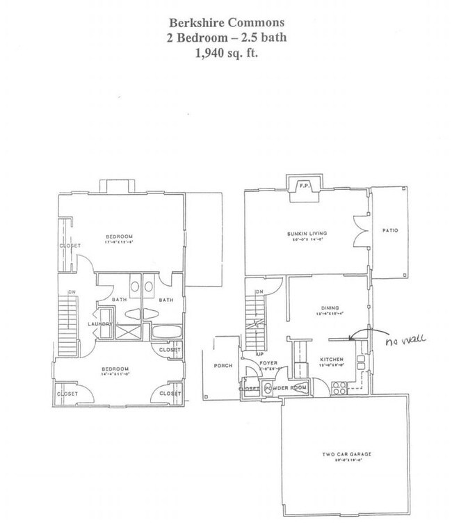 Floorplan - Berkshire Commons