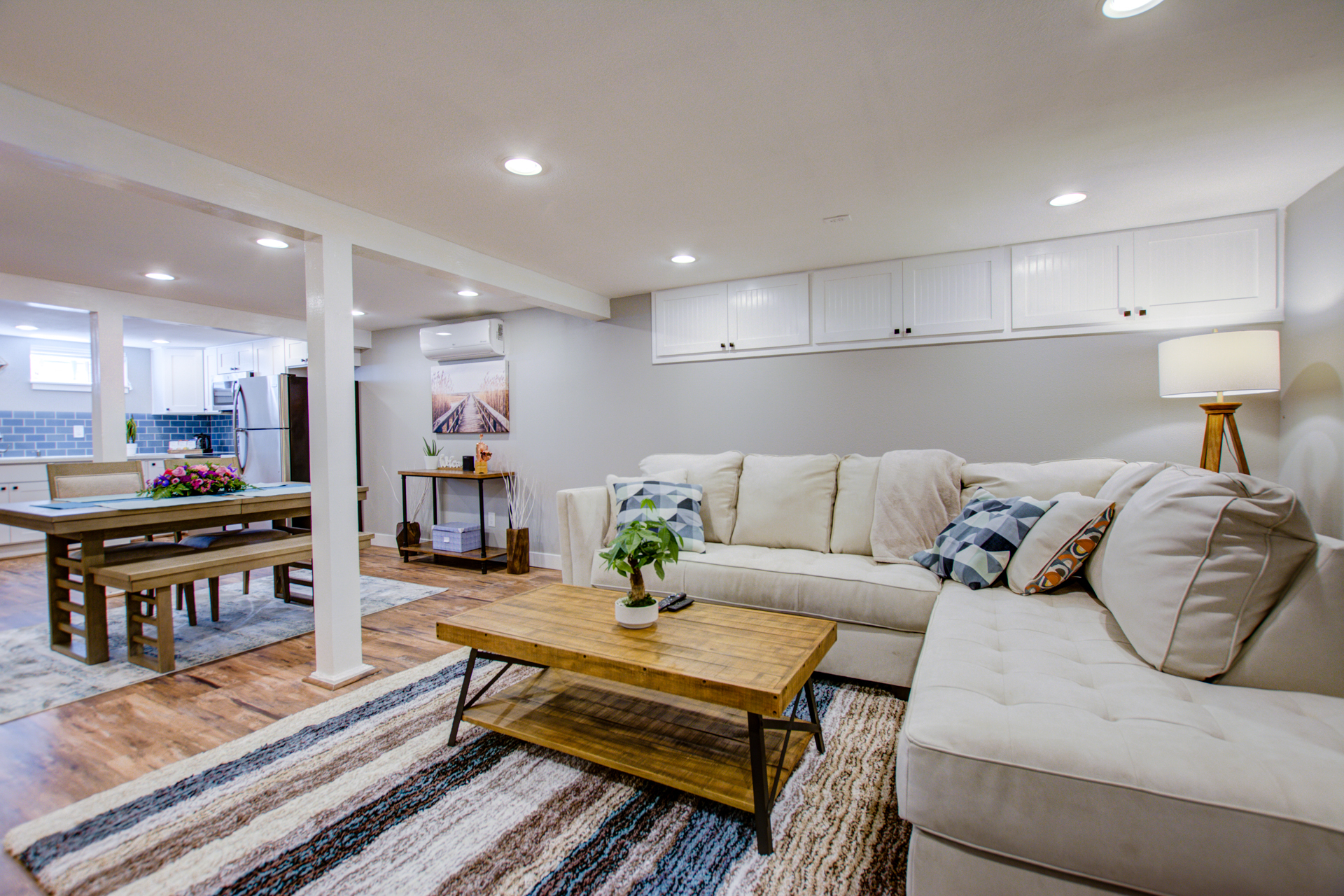 Downstairs living room - 610 SE 84th Ave