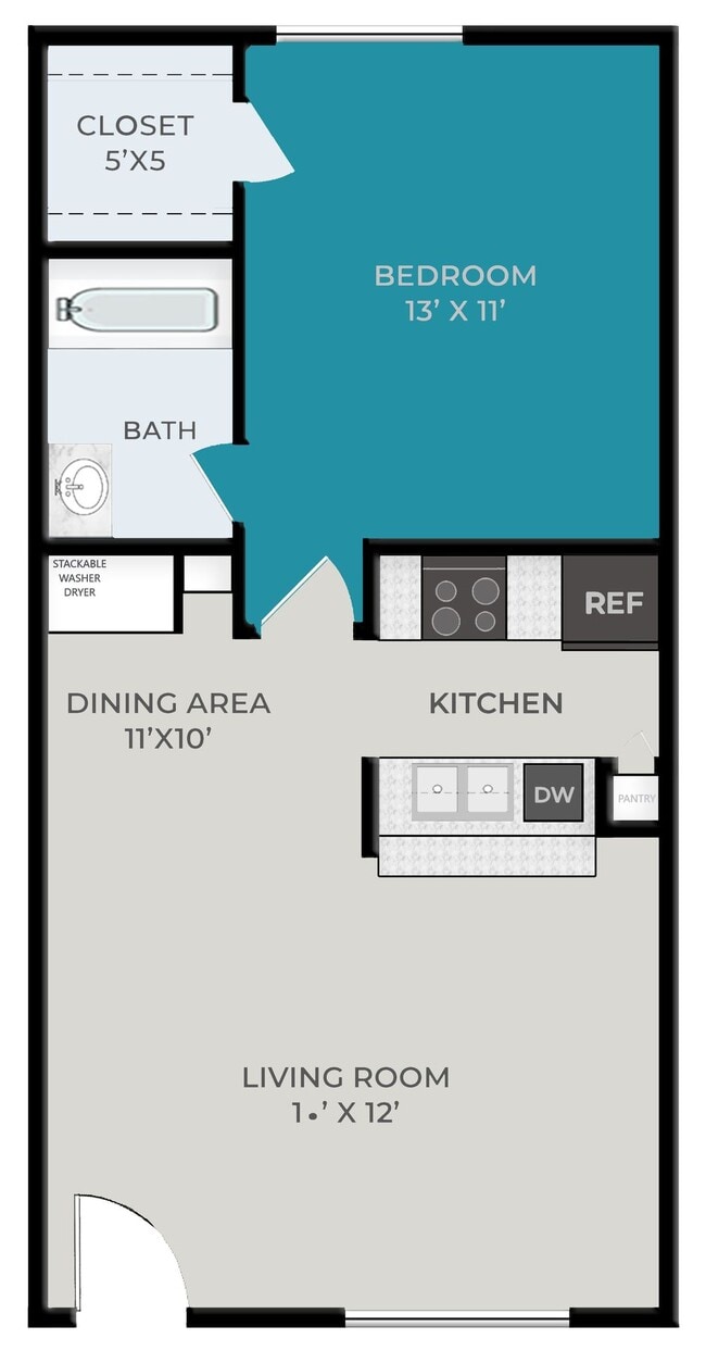 Floorplan - The CUE at Medical Center