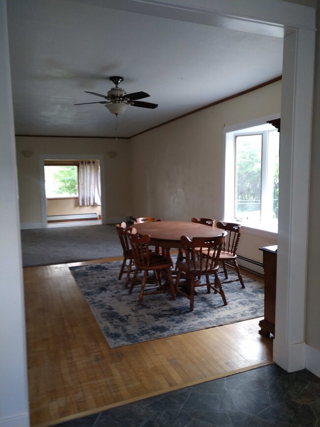 Dining area and living room - 301 5th Ave NW