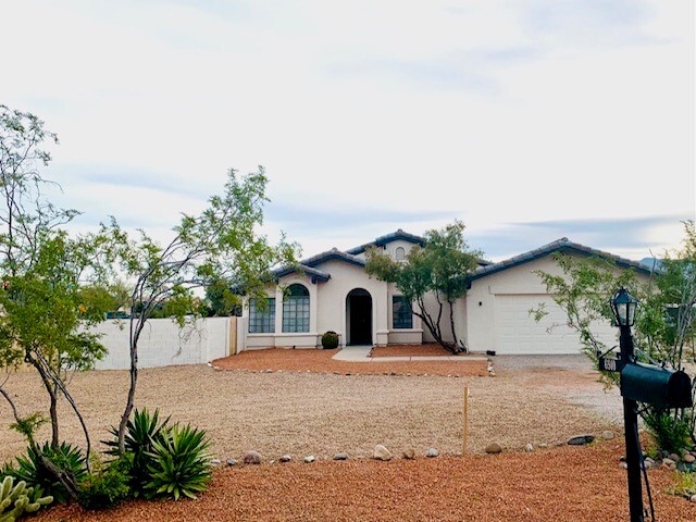 Front view from street - 6910 W Chervil Pl