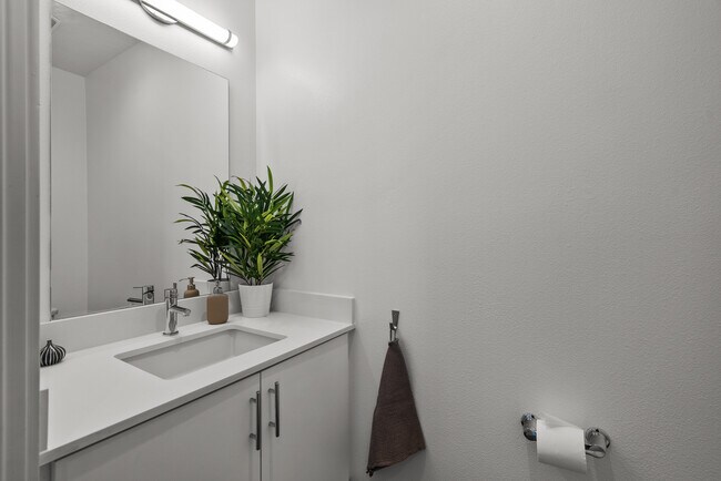 2nd floor powder room - 4831 Craner Ave
