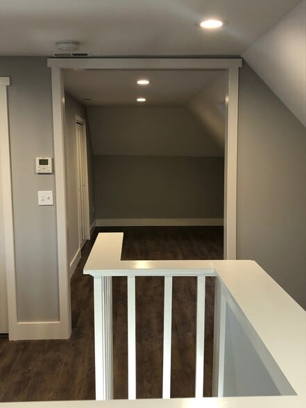 view of Bedroom/Living Room from landing - 411 N L St