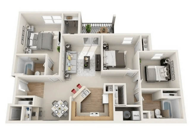 Floorplan - Quail Village