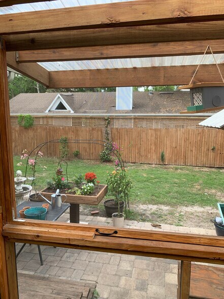 Back yard - 10928 NW 34th Pl