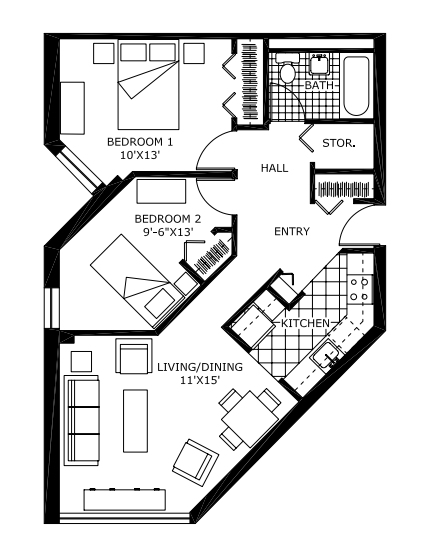 Floorplan - 28 Exeter at Newbury