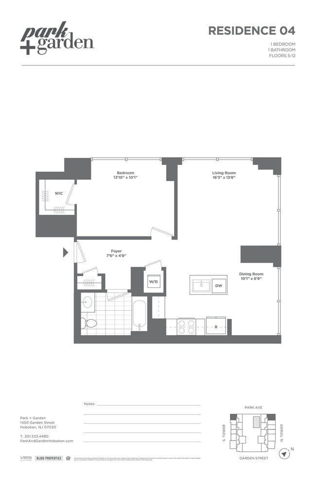Floorplan - Park + Garden