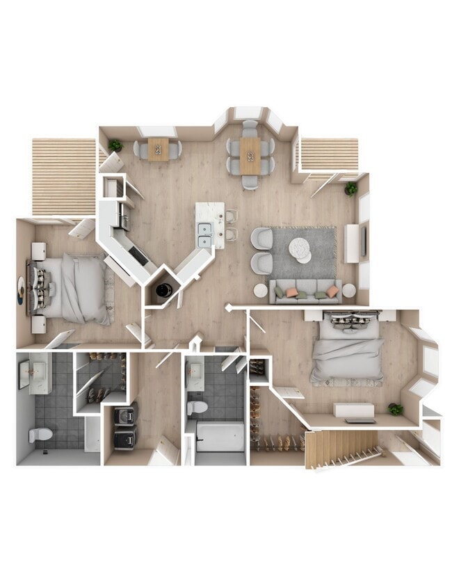 Floorplan - Audubon Park Apartment Homes