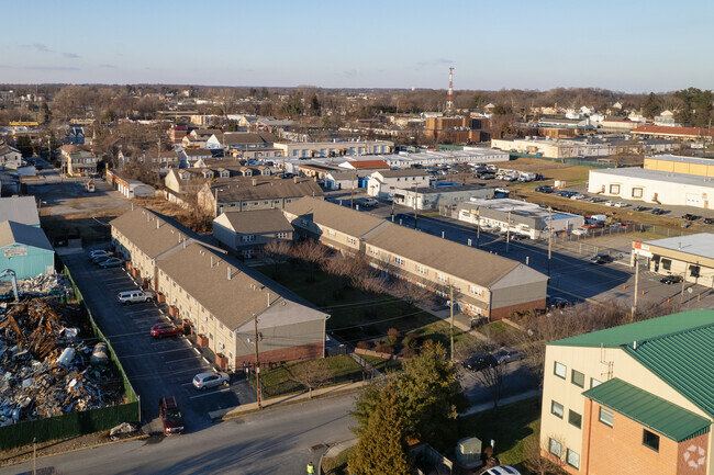 Aerial Photo - Union Court Apartments