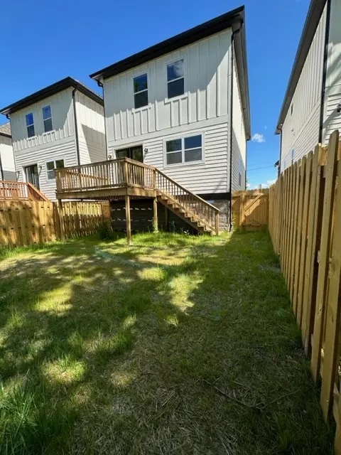 Backyard, Porch and House - 4347 Old Goins Rd