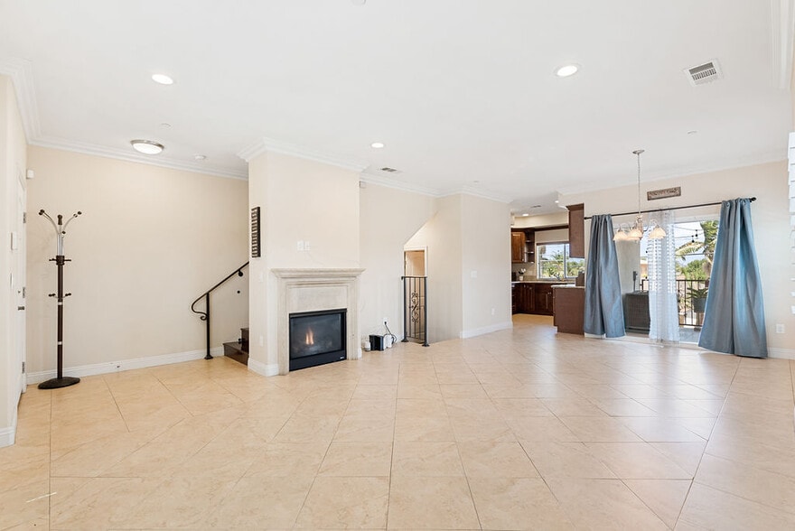 Living room - 7029 Passons Blvd