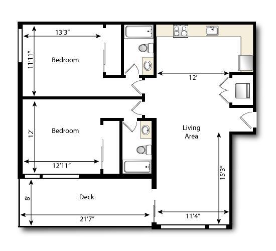 Floorplan - E14 Apartments