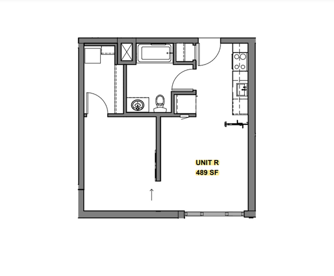 Floorplan - Rose City Flats: New Apartments near the I...