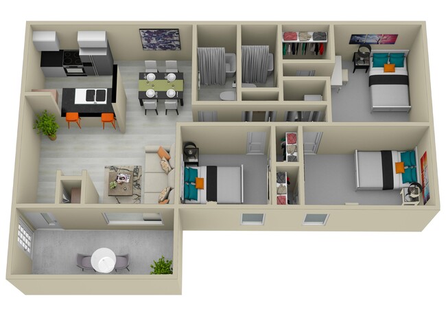 Floorplan - Elevation Hoover