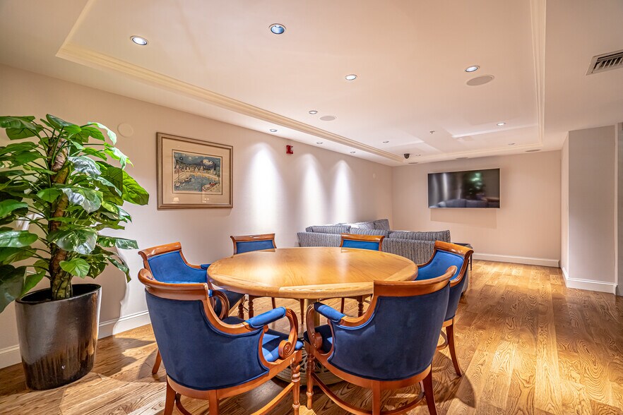 Private TV room in Social room area - 801 S Olive Ave