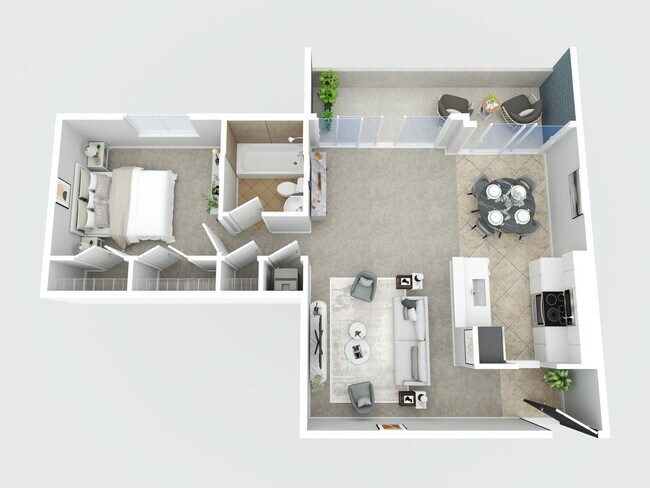 Interior Photo - Linwood Towers