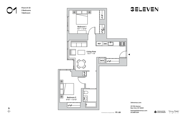 Floorplan - 3Eleven