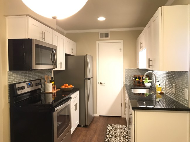 Fresh new kitchen updates - Blanco Oaks Apartments