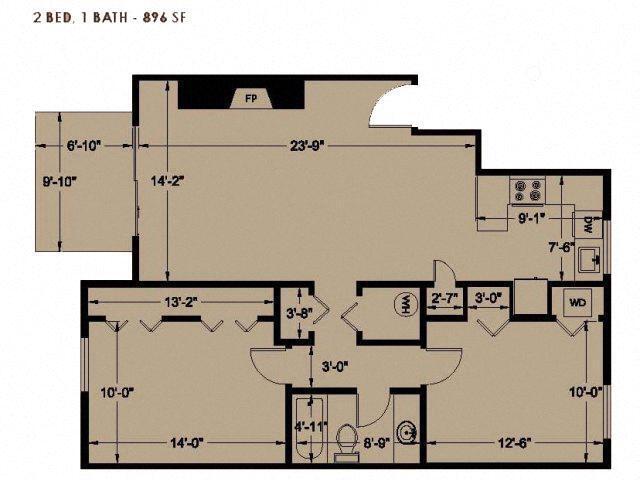 Floorplan - The Park At Northgate