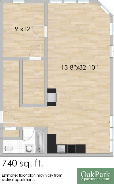 Floorplan - 804 Harrison St.