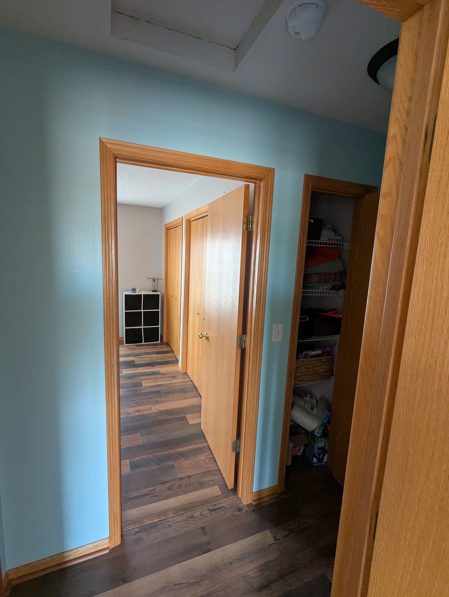 Stair Landing Looking in master - 6186 S Pointe Dr SW