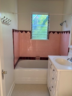 bathroom with original tile - 4969 Vincent Ave