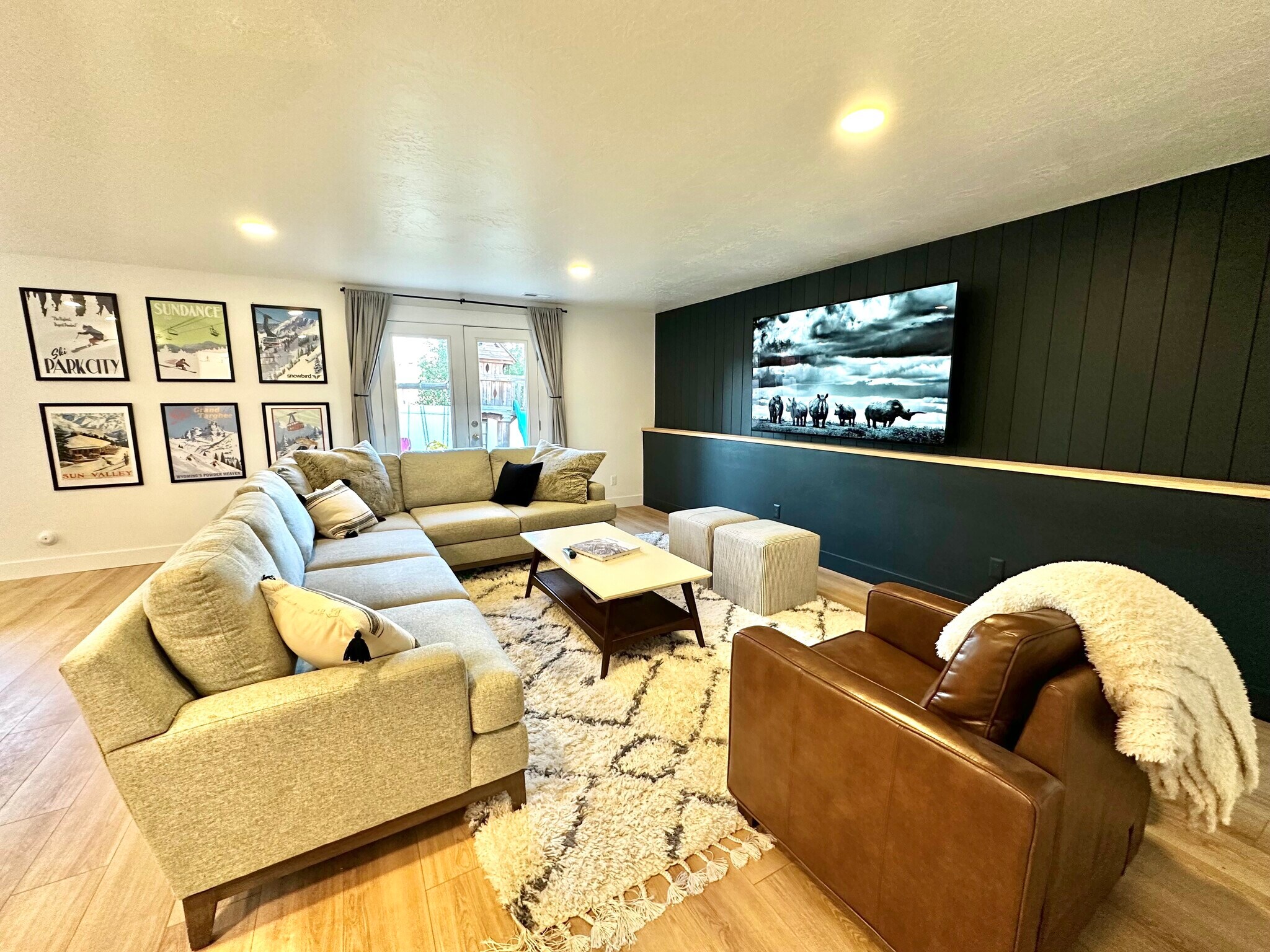 Basement Living Room - 7868 N Broken Arrow Ln