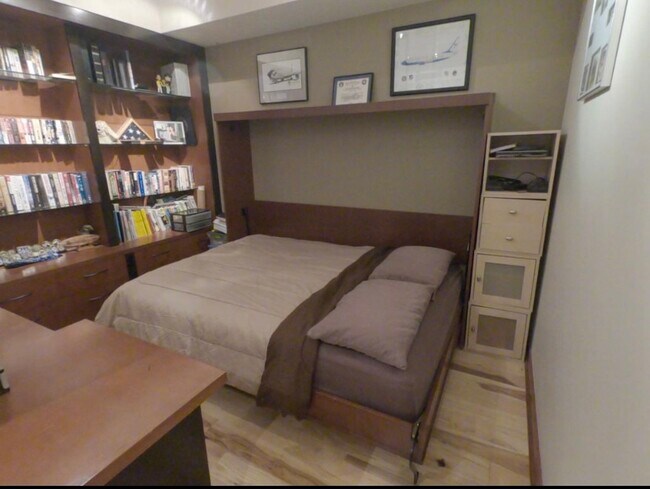 Queen sized Murphy Bed, in office - 2716 Elliott Ave