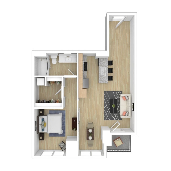 Floorplan - The Studio Park Tower
