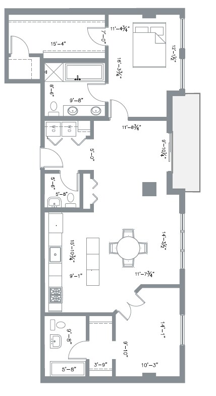 2BR/2.5BA - Watermark Condos