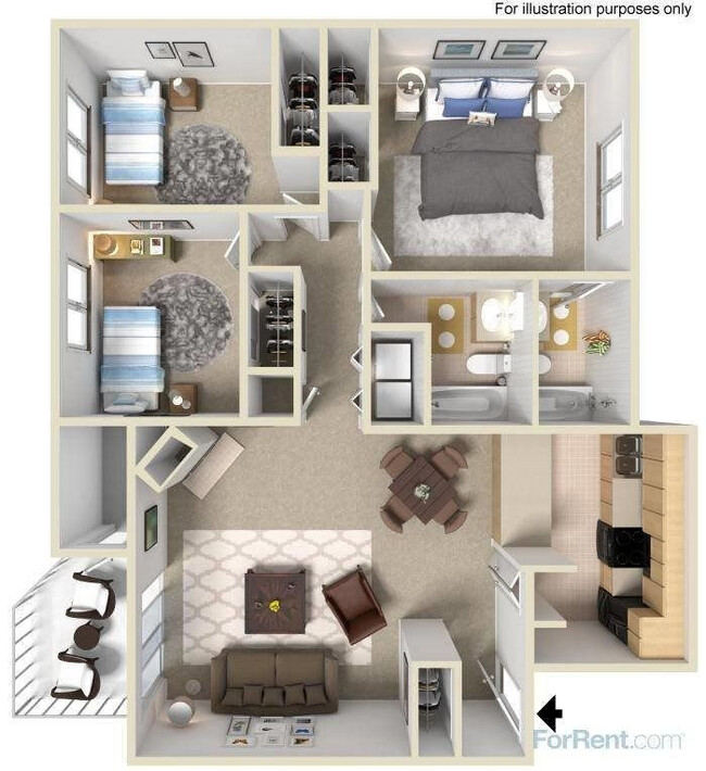 Floorplan - Dwell at Carmel