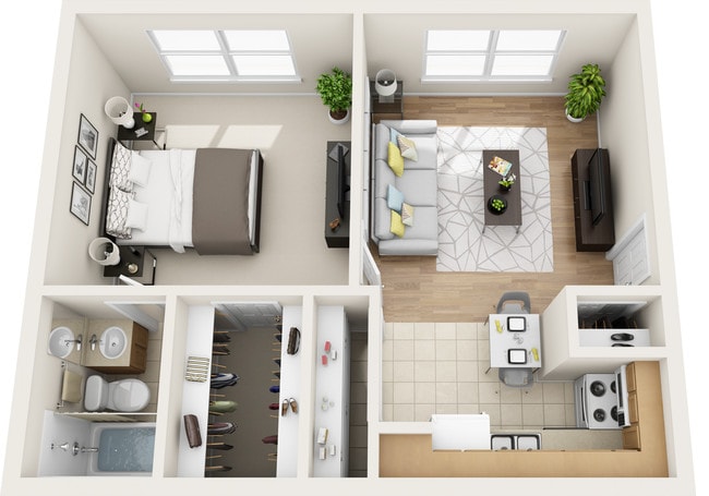 Floorplan - Somerset Apartments