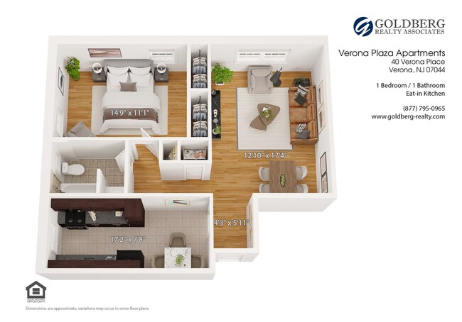 Floorplan - Verona Plaza Apartments