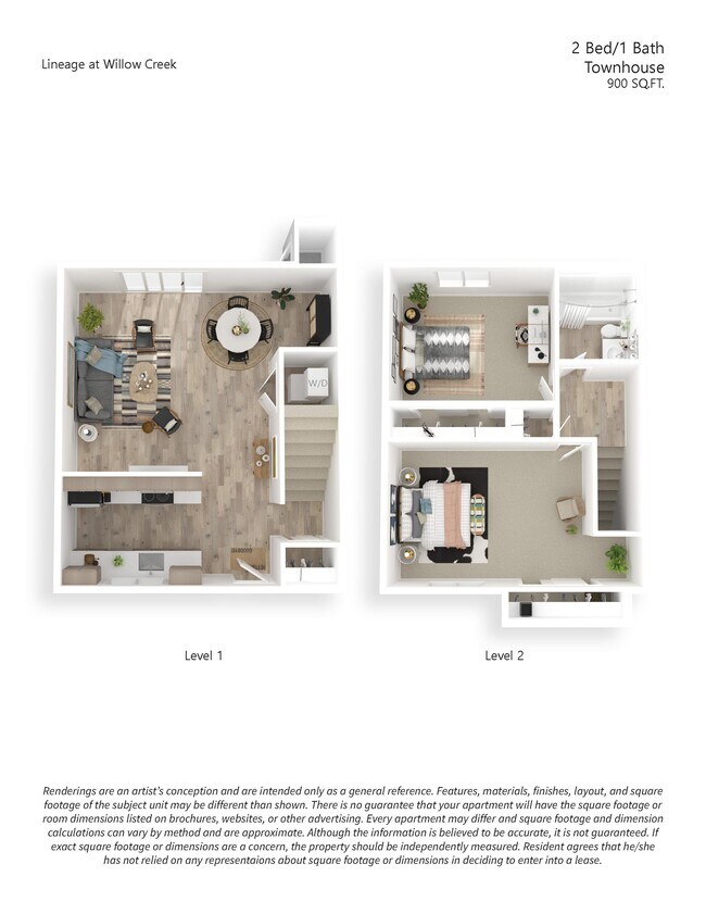Floorplan - Lineage at Willow Creek