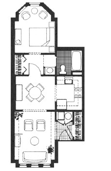1BR/1BA - Station House Apartments