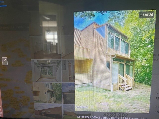 Back of the Condo, enclosed porch - 130 Olympia Dr