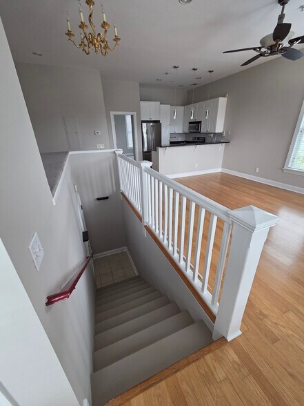 Coat closet on the left; entrance below - 302 Lorch St