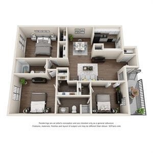 Floorplan - Aero On Upper Bay