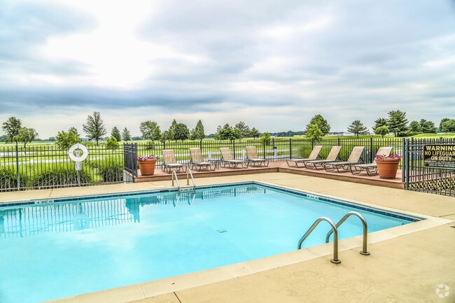 Pool with Golf Course Views