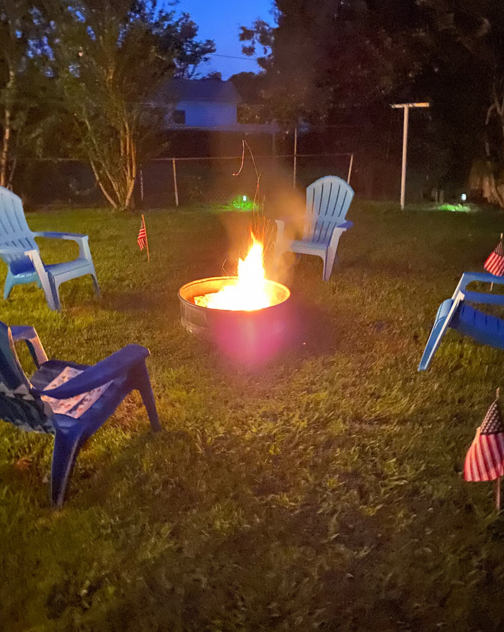 Outside yard - 1101 7th Ave