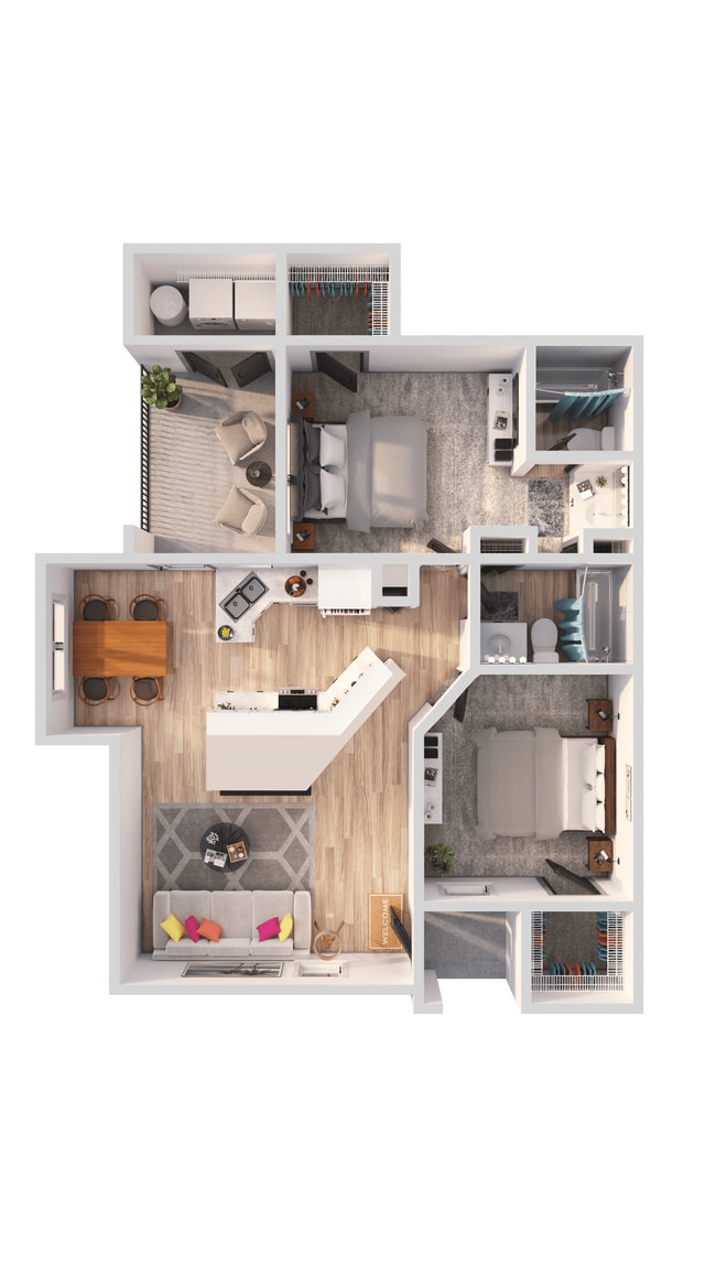 Floorplan - Arches at Hidden Creek