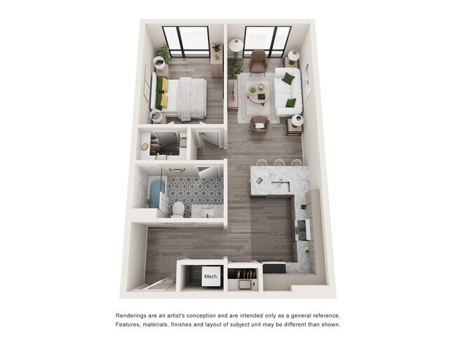 Floorplan - The Highrailer Apartments