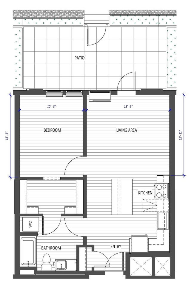 Floorplan - Hyas Point Apartments