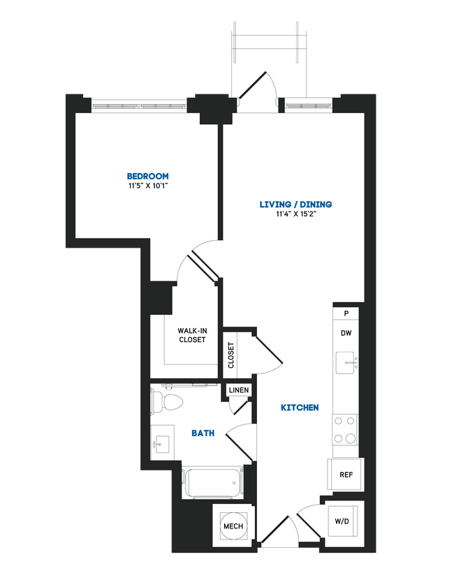 Floorplan - The Chase at Bryant Street
