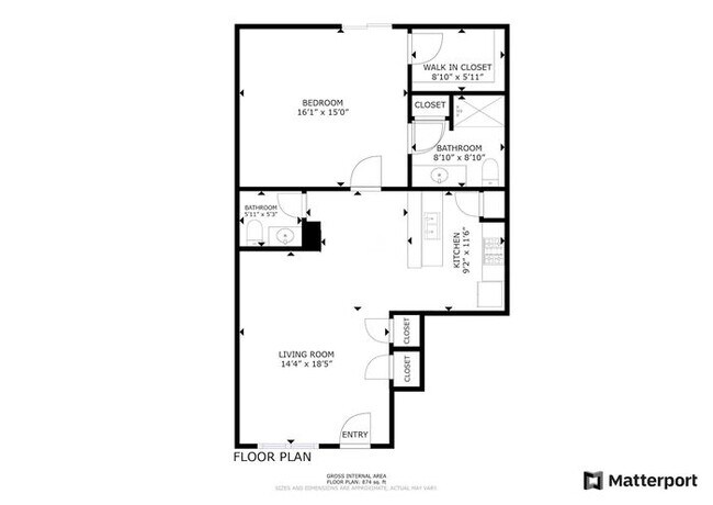 Building Photo - Hillrise Apartment 1 BR/1.5 Bath One Level with Attached Garage