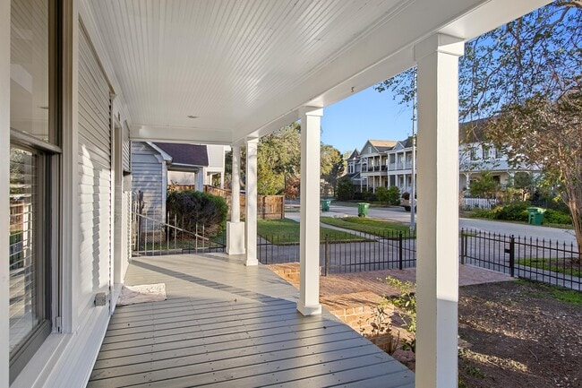 Porch view East - 515 W 17th St