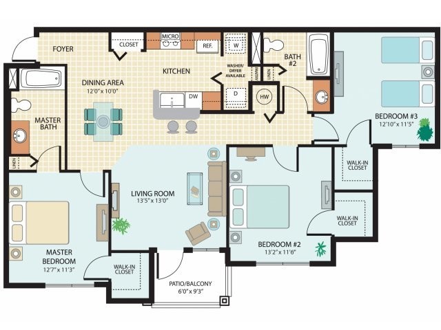 Floorplan - Bayside Court